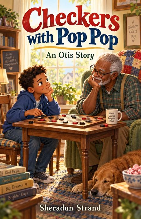 Cover of Checkers with Pop Pop — An Otis Story