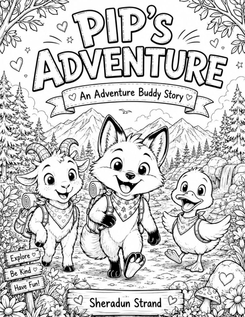 Cover of Pip’s Adventure by Sheradun Strand
